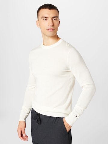 Tommy Hilfiger Tailored Sweter w kolorze beżowy: przód