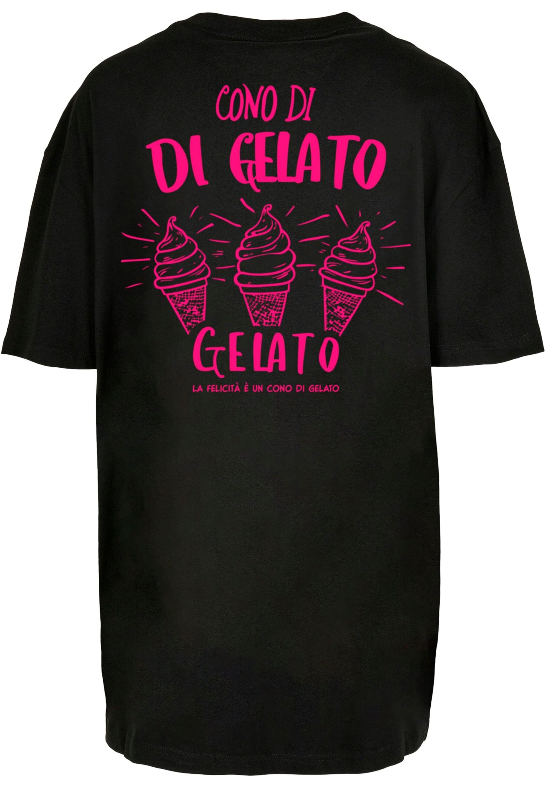 Merchcode Shirt 'Cono Di Gelato' in Black