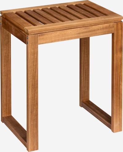 Wenko Badhocker in braun, Produktansicht