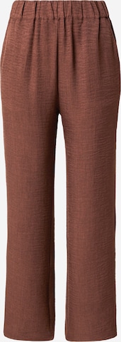 Soyaconcept Широкий Штаны 'Charissa' в Коричневый: спереди