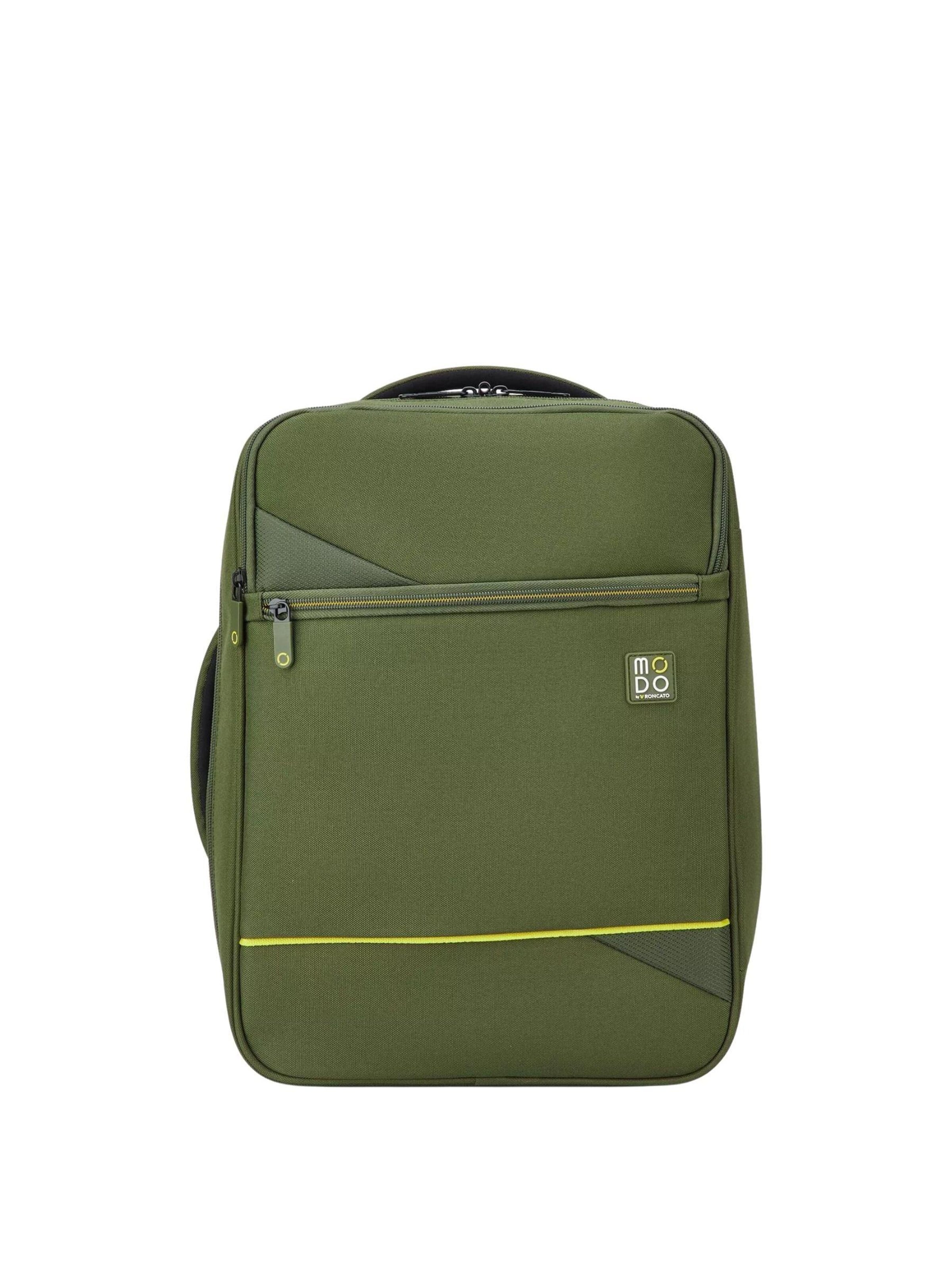 Sac à dos 'RONCATO ZAINO UNDERSEAT RYANAIR/VUELING/WIZZAIR ECLIPSE 2.0 ZAINO' MODO by Roncato en vert : devant