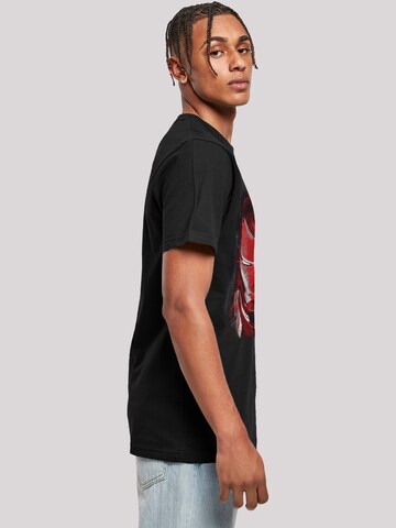F4NT4STIC Shirt 'Iron Man' in Zwart