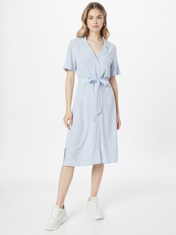 Abito camicia 'Olivia' di PIECES in blu: frontale