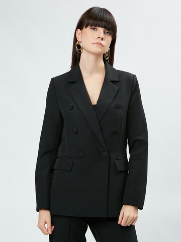 Blazer Influencer en noir : devant