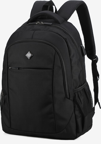 Sac à dos Aoking en noir : devant