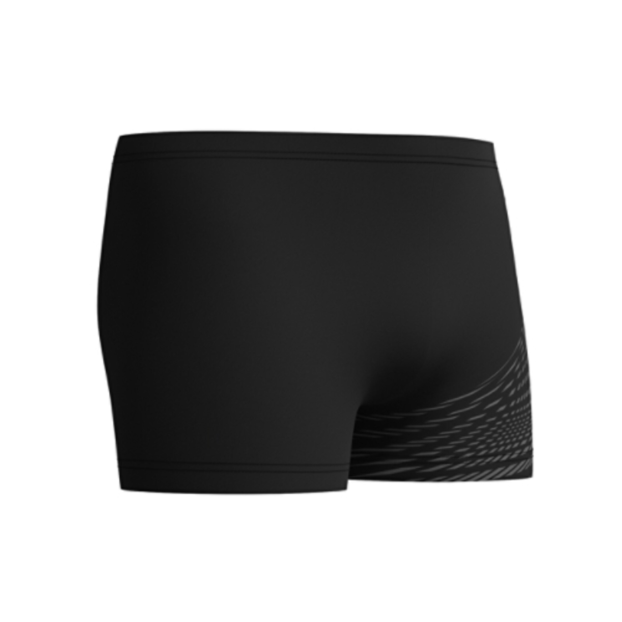 SPEEDO Athletic Swim Trunks in Black