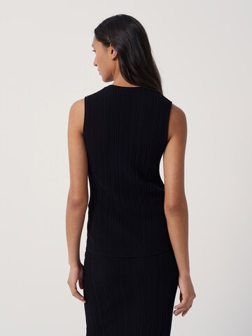 Someday Knitted Top 'Tylia' in Black