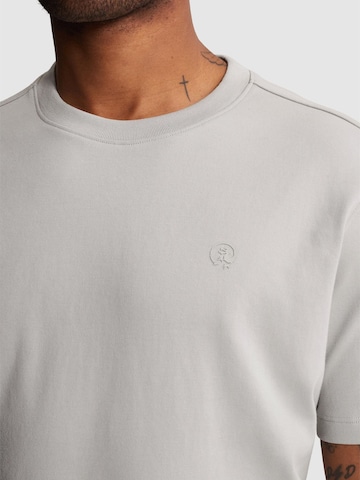 CAST IRON T-shirt 'T-shirt in interlock jersey' i grå