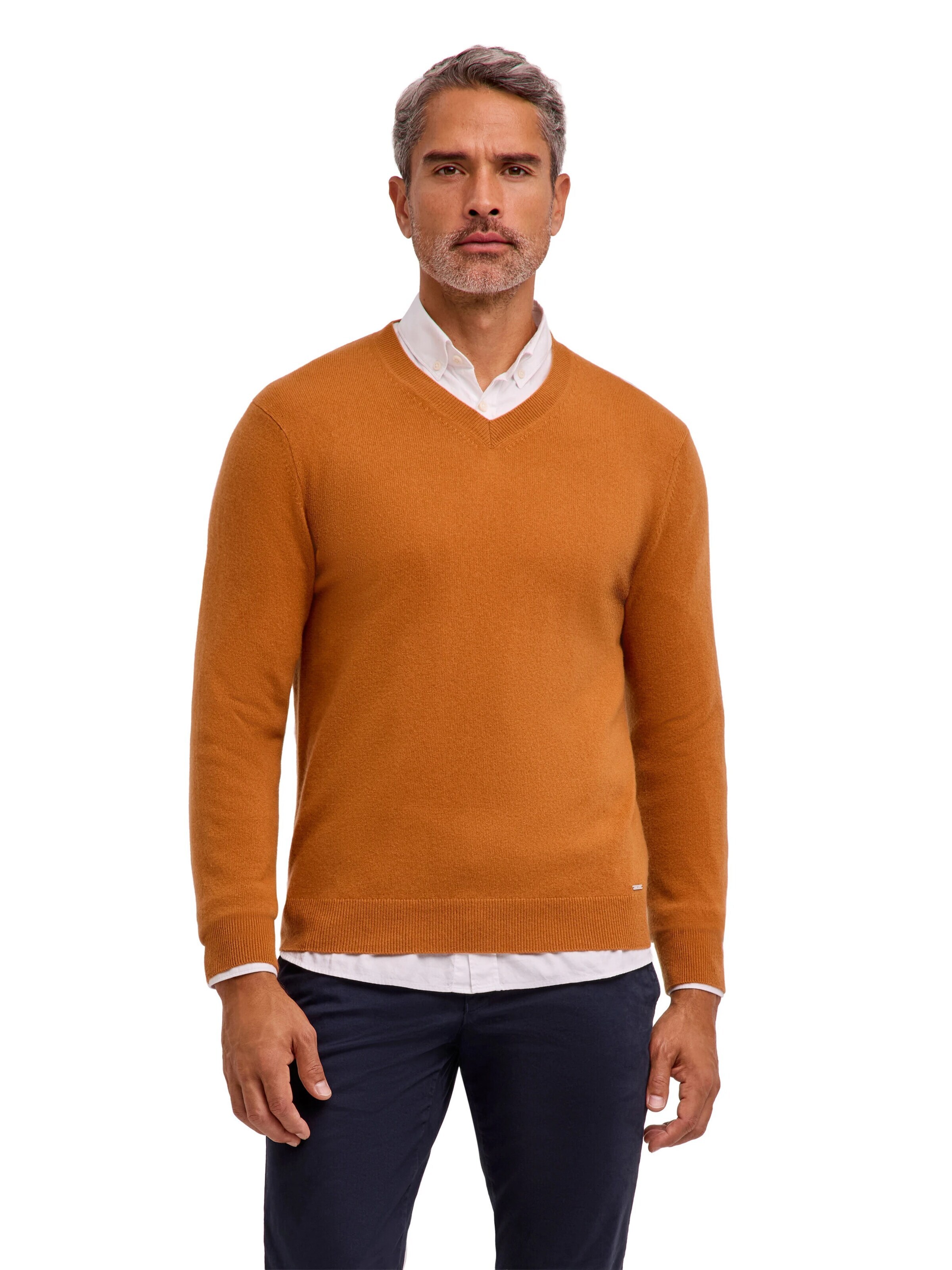 FALKE Pullover 'Pure Cashmere'‌ in Braun: Vorderseite