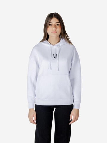 ARMANI EXCHANGE - Sudadera en blanco: frente