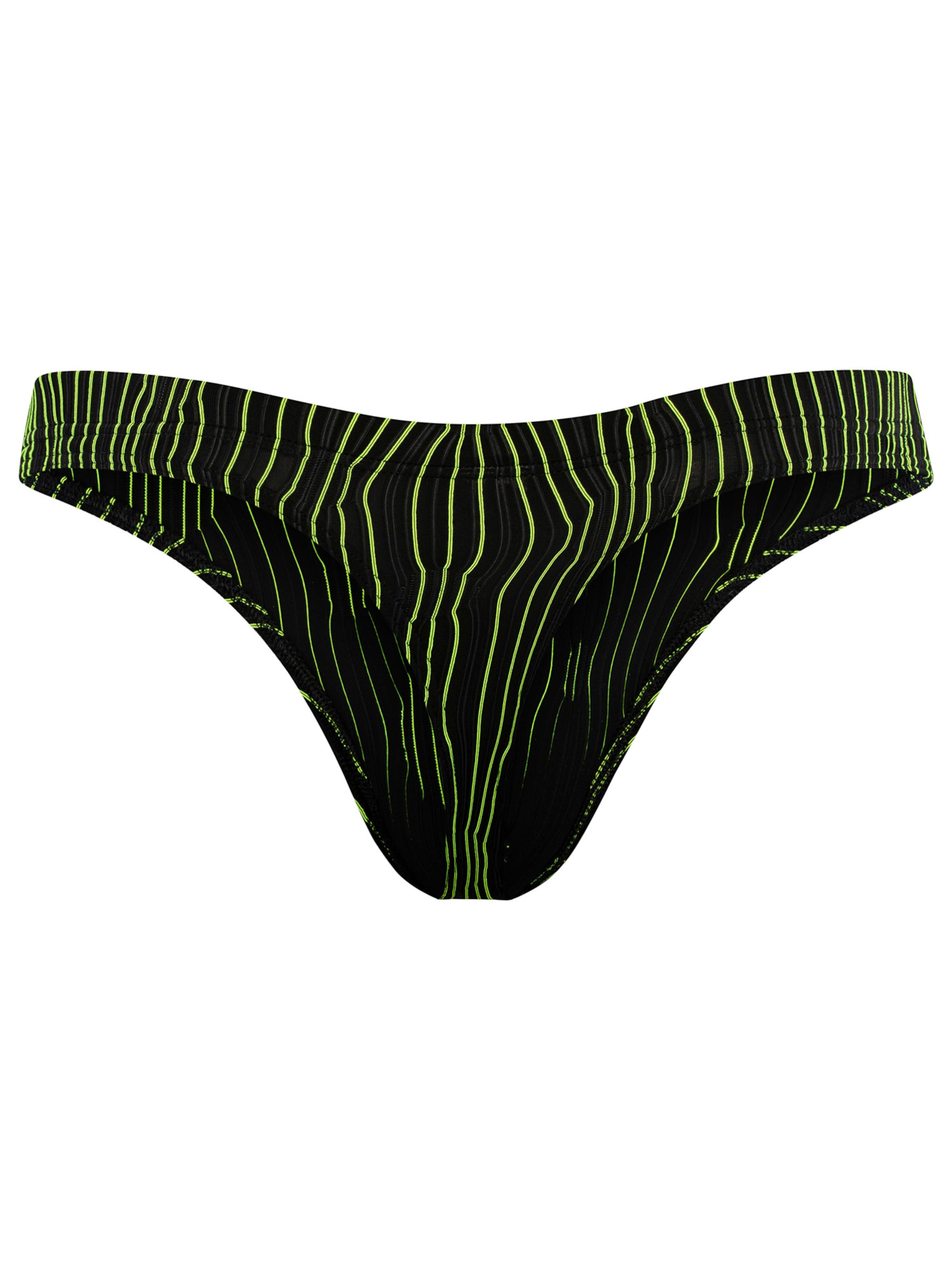 Manstore Slip '  Hip String 2615M' in Black