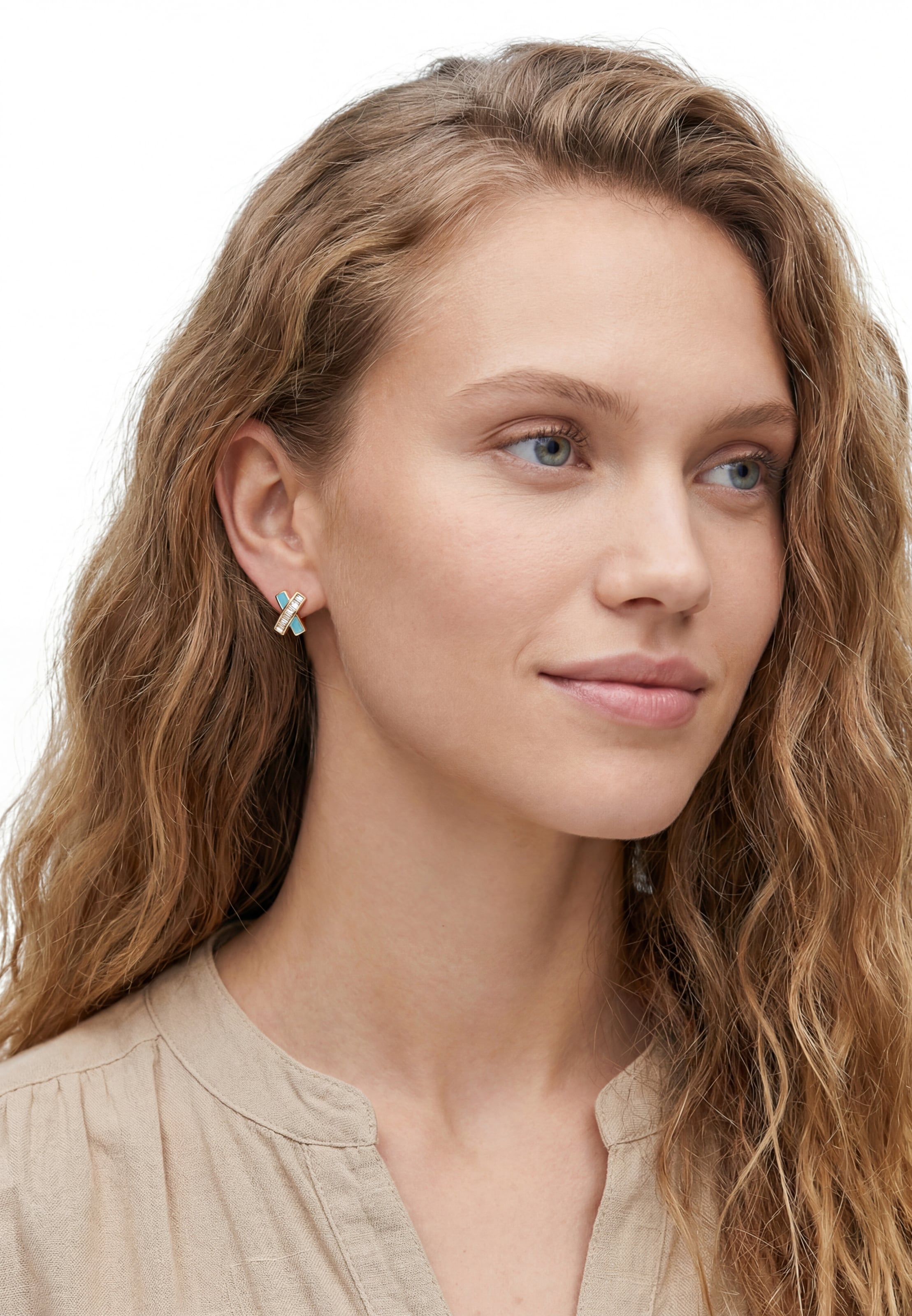 Gaya Oorbellen in Goud