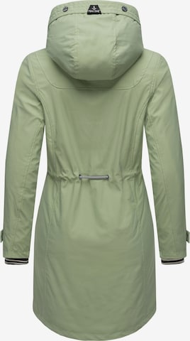 Peak Time Raincoat in Green