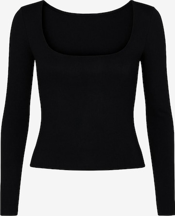 T-shirt For You Moda en noir : devant