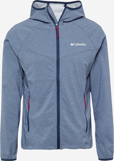 COLUMBIA Outdoor jakna 'Heather Canyon' u plava melange / bijela, Pregled proizvoda
