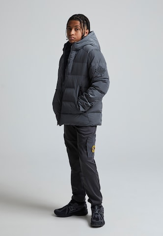 Zavetti Canada - Casaco de inverno 'Baressio' em cinzento