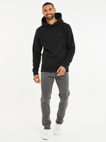 Sweat-shirt Threadbare en noir