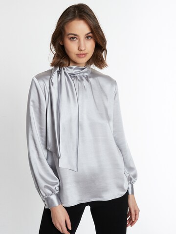 Ana Alcazar Blouse 'Sibora' in Silver: front