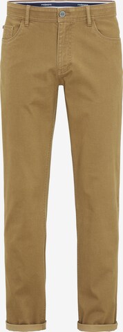 REDPOINT Slim fit Pants in Beige: front