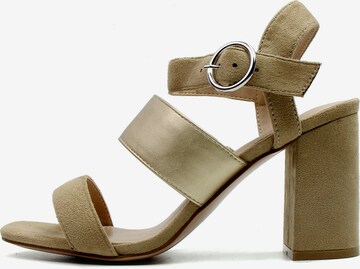 Celena Strap Sandals 'Charlyn' in Brown