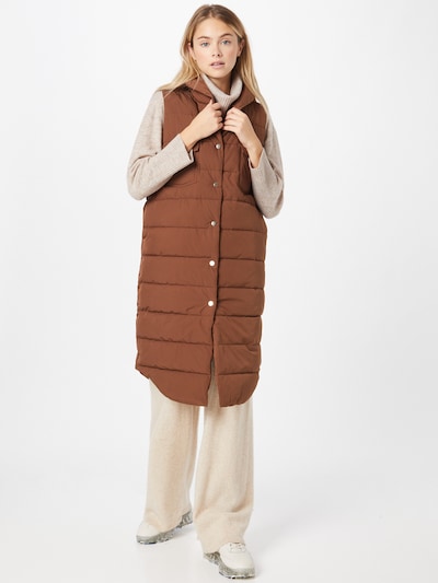 Rich & Royal Vest in Brown, View model