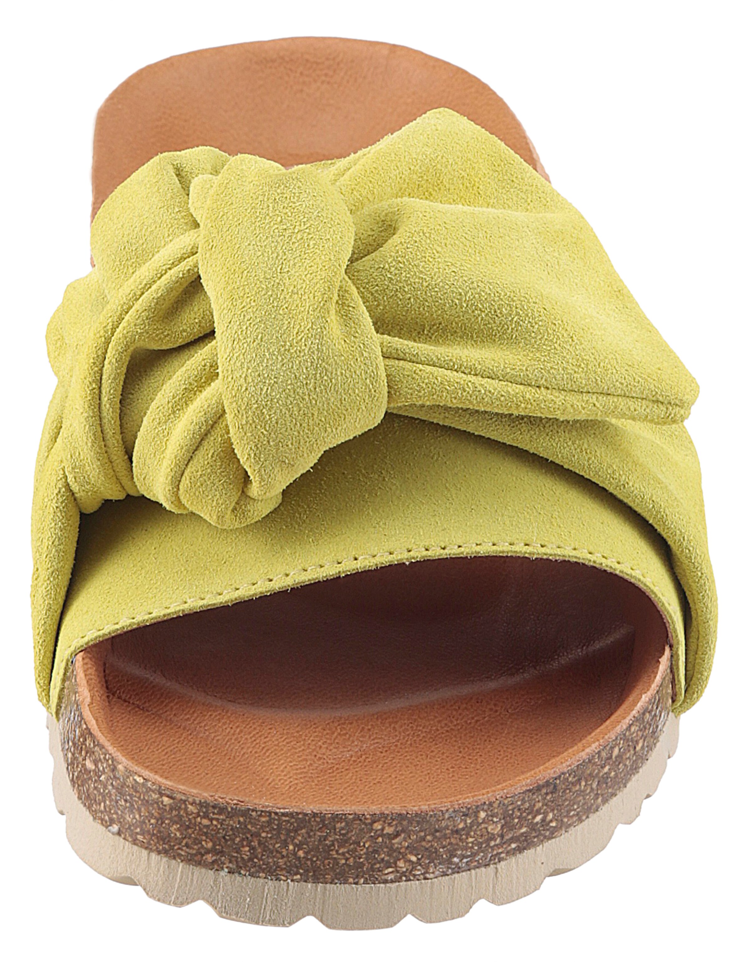 VERBENAS Mules 'Roxy' in Yellow