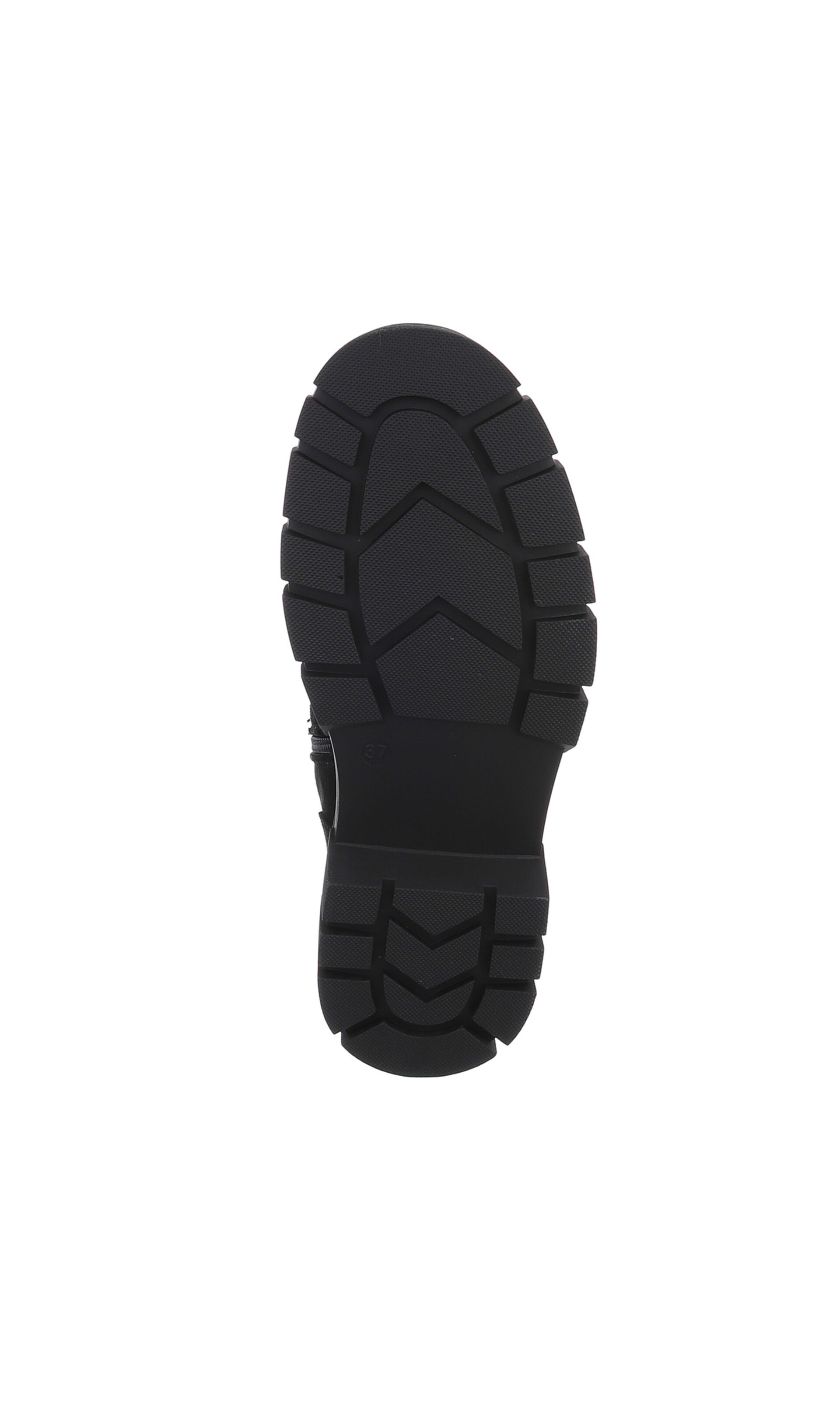 Ital-Design Schnürstiefelette in Schwarz