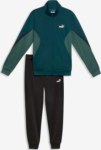 PUMA Trainingsanzug in Blau: Vorderseite