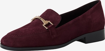 Chaussure basse Tamaris en rouge : devant