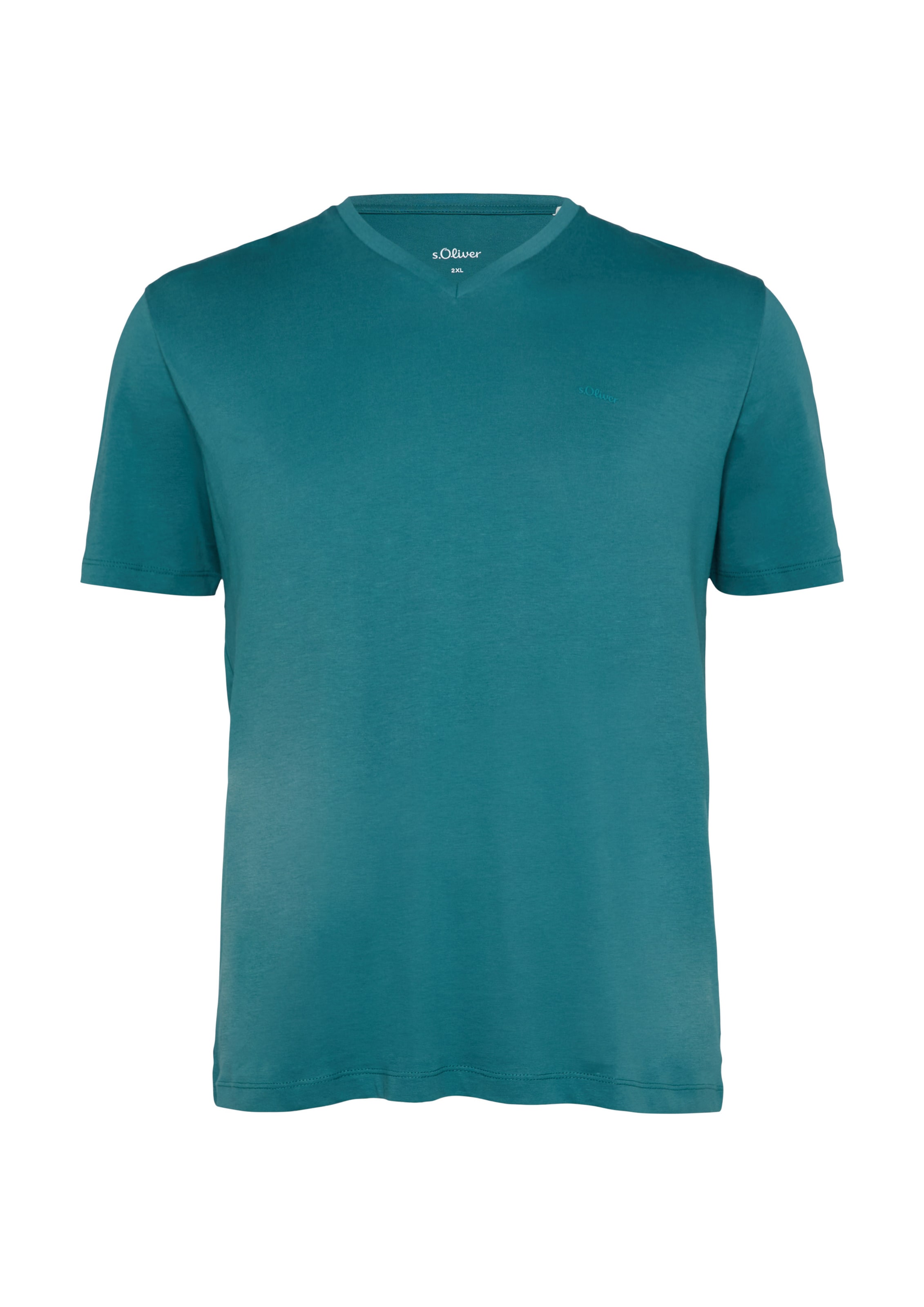 s.Oliver Men Big Sizes Shirt in Blau: Vorderseite