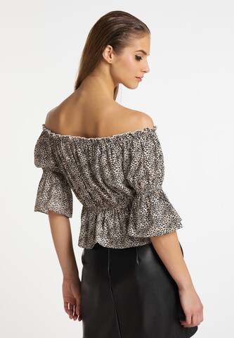 myMo ROCKS Blouse in Zwart