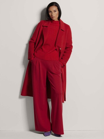 Manteau mi-saison MADELEINE en rouge