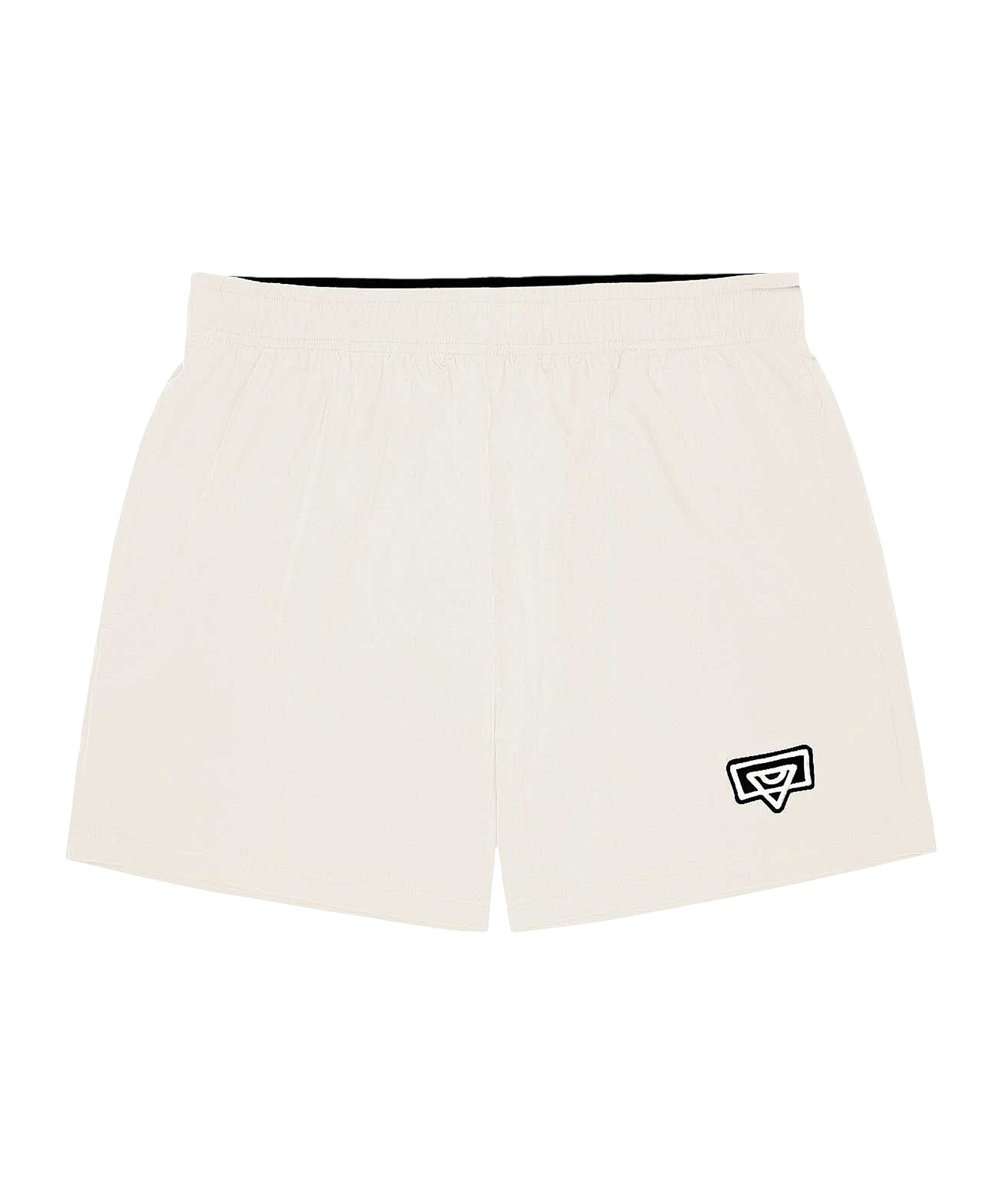Bucketz Loosefit Shorts in Weiß: Vorderseite