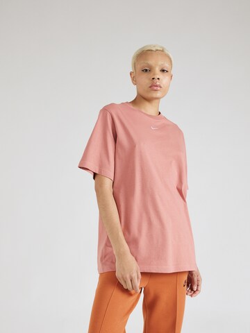 Nike Sportswear Shirt 'Essentials' in Roze: voorkant