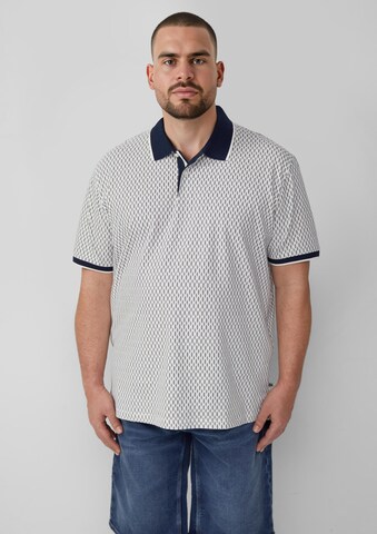 s.Oliver Poloshirt in Weiß: Vorderseite