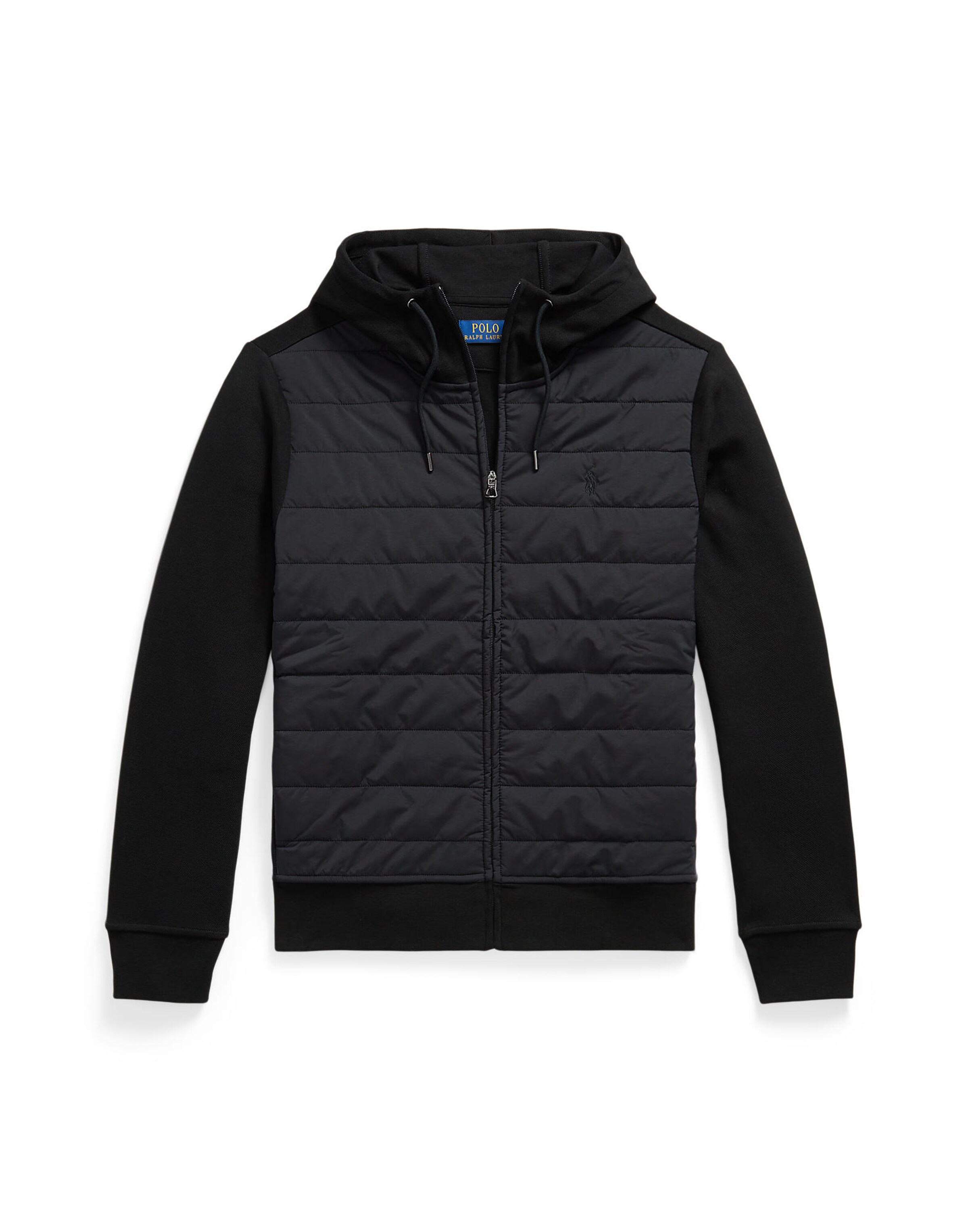 Hanorac de la Polo Ralph Lauren pe negru: față