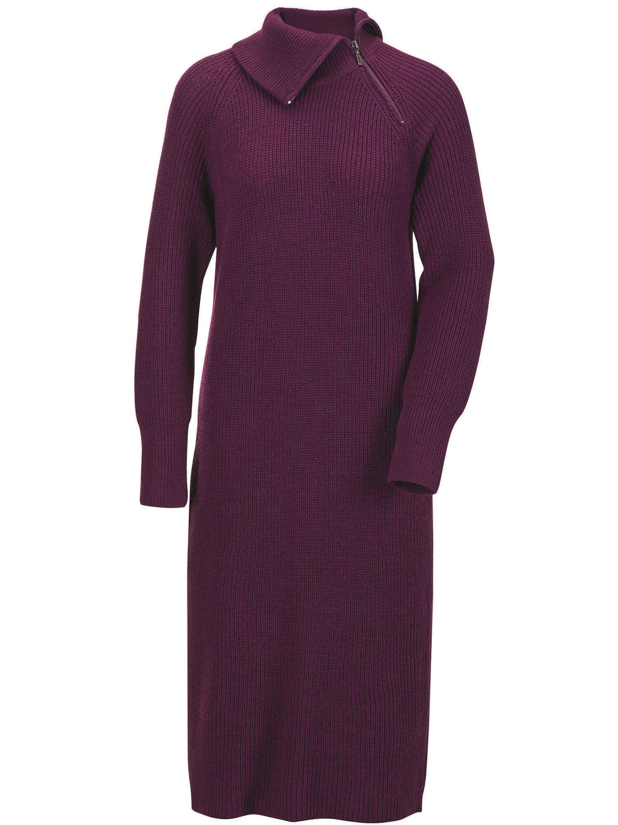 Robes en maille Goldner en violet : devant