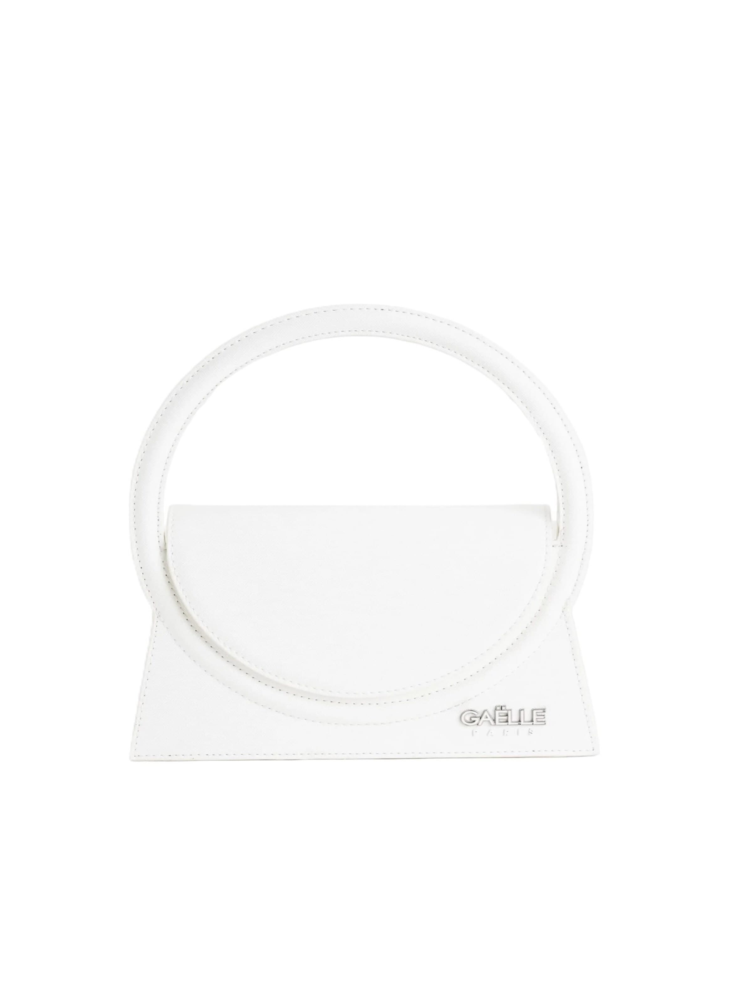 Gaelle Paris Handbag 'GAACW03143' in White: front