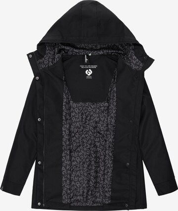 Ragwear Funktionsjacke 'Urbanna Remake' in Schwarz