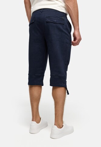 INDICODE JEANS Regular Broek in Blauw