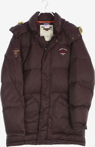 Reebok Jacket & Coat in M in Brown: front