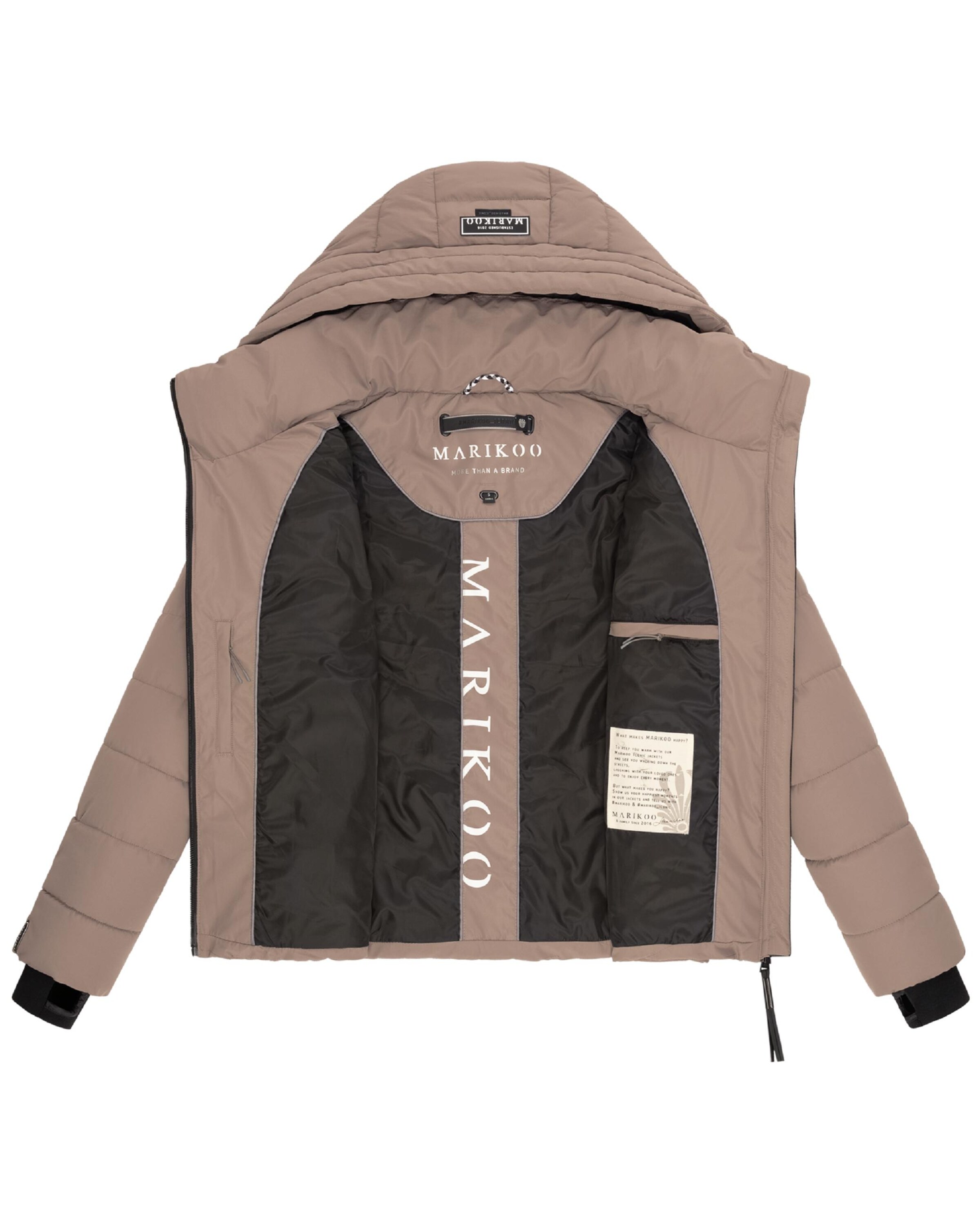 Veste d’hiver MARIKOO en gris
