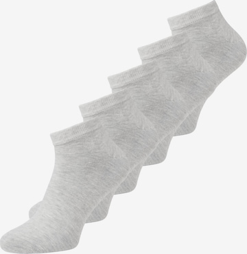 Chaussettes 'Dongo' JACK & JONES en gris : devant