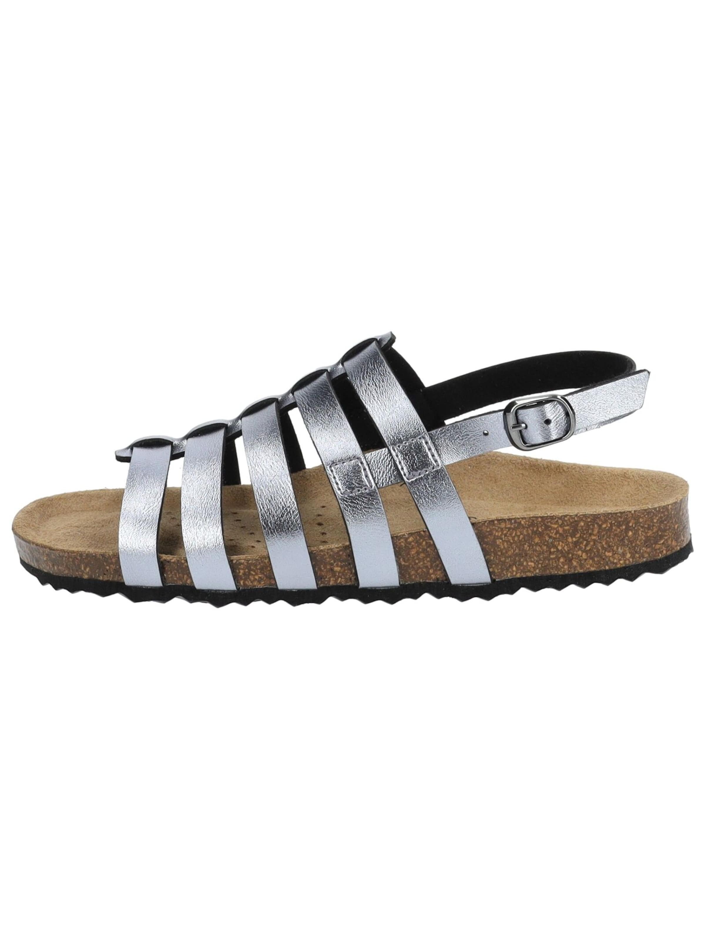 GEOX - Sandália em prata