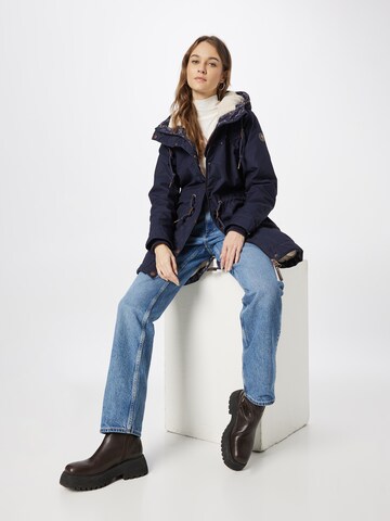 Ragwear Winter parka 'CANNY' in Blue