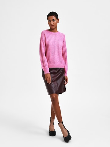 SELECTED FEMME Sweater 'Mola' in Pink