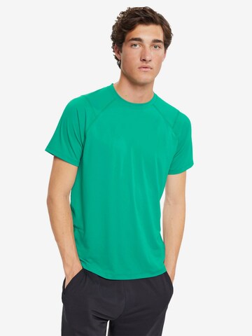ESPRIT Performance Shirt in Green: front