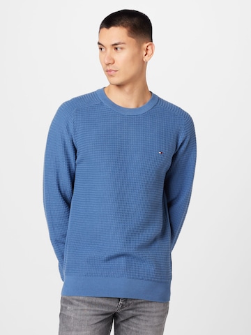 TOMMY HILFIGER Sweter w kolorze niebieski: przód