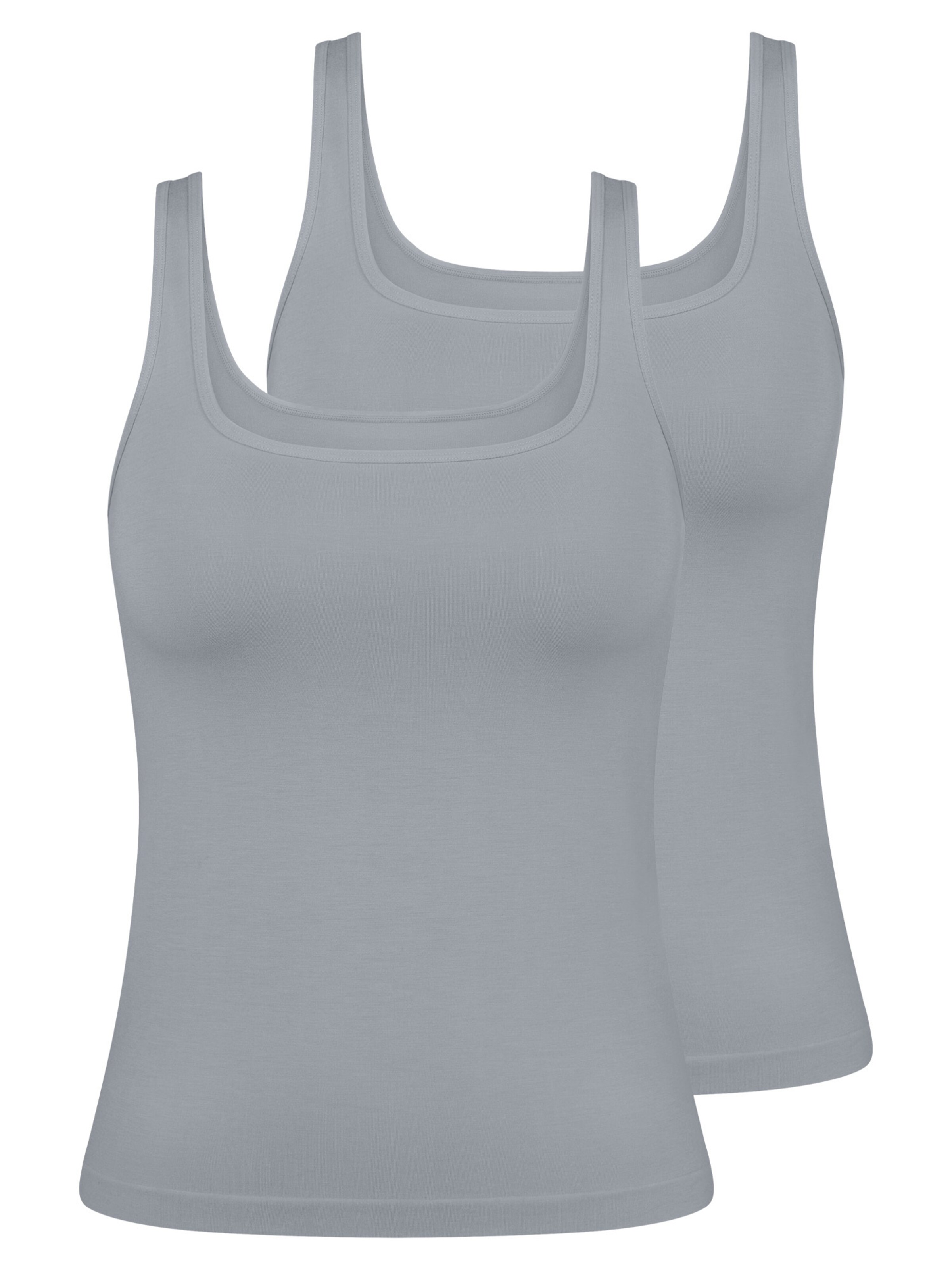 SLOGGI Onderhemd 'GO Sense' in Grijs: voorkant