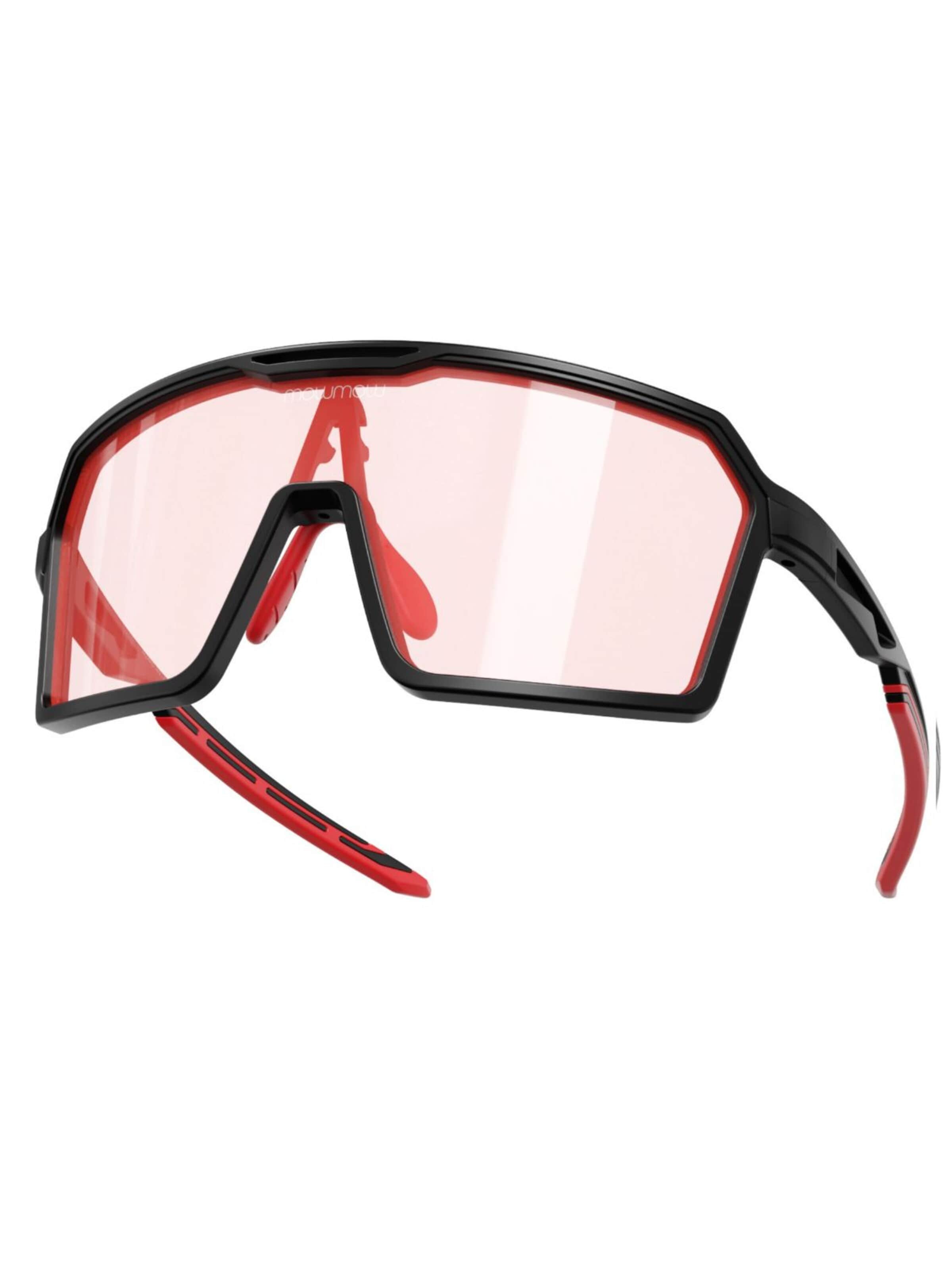 Lunettes de soleil sport 'MowMow Wizard Sunglasses - Sports Glasses - Photochromic Lens - Men - Women' Mowmow en orange